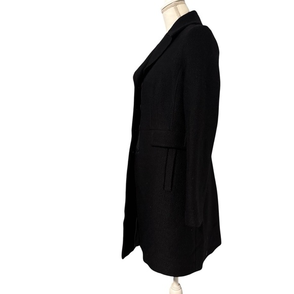 Banana Republic Classic Black Trench Coat | Very Good Condition - Picture 5 of 14